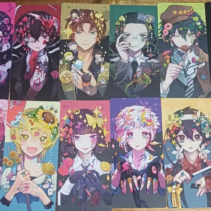[BUNJANG] Bungo Stray Dogs Jakho Decor Card Deck Bundle Set / 문스독 쟉호님 데코라 카드덱 21장 일괄