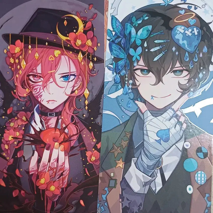 [BUNJANG] Bungo Stray Dogs Jakho Decor Card Deck Bundle Set / 문스독 쟉호님 데코라 카드덱 21장 일괄