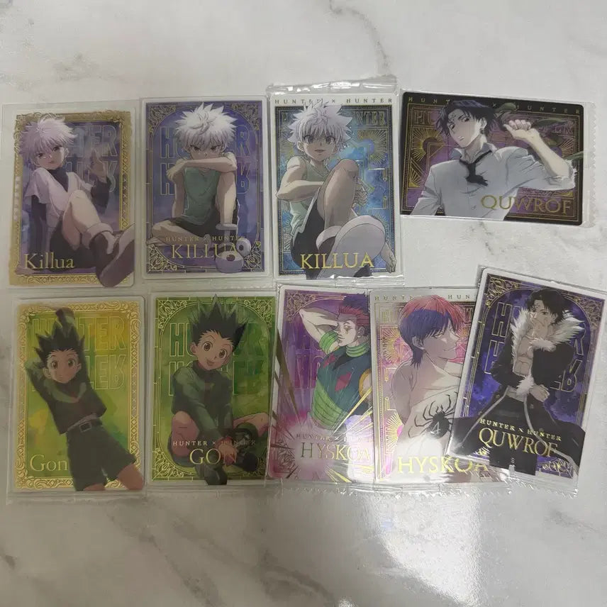 [BUNJANG] Hunter x Hunter Itajaga Special Card Bundle Set / 헌터헌터 이타쟈가 스페셜 카드 일괄