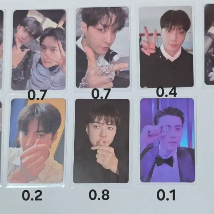 [BUNJANG] EXO Photocard / 엑소 세훈포카 유닛포카