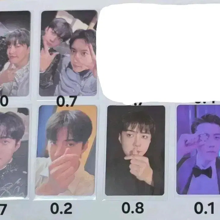 [BUNJANG] EXO Photocard / 엑소 세훈포카 유닛포카