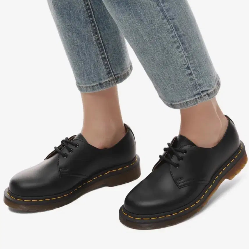 [BUNJANG] Dr. Martens 1461 Black Napa Leather Loafers / 닥터마틴 1461 블랙 스무스 uk5