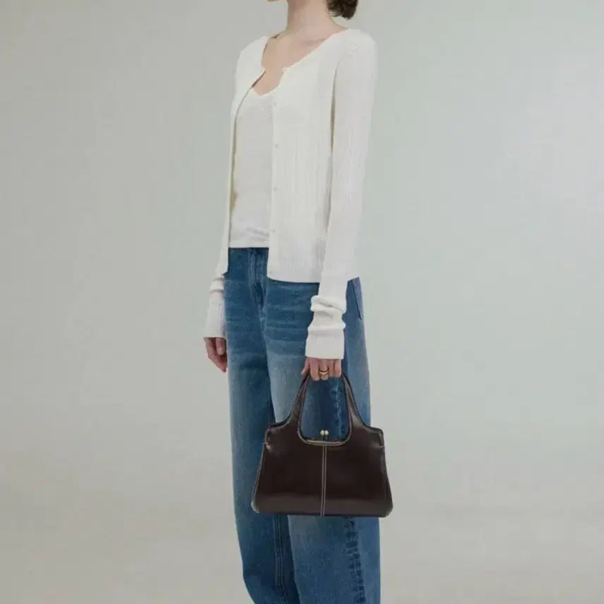 [BUNJANG] Paul &amp; Joe Ivory Cardigan Set / 폴뉴아 가디건세트