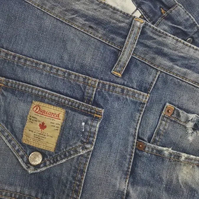 [BUNJANG] DSQUARED2 Italian Biker Jeans Size 32 / [정품] 디스퀘어드2(이태리판) 바이커진 32"(No.147)드라이완료!