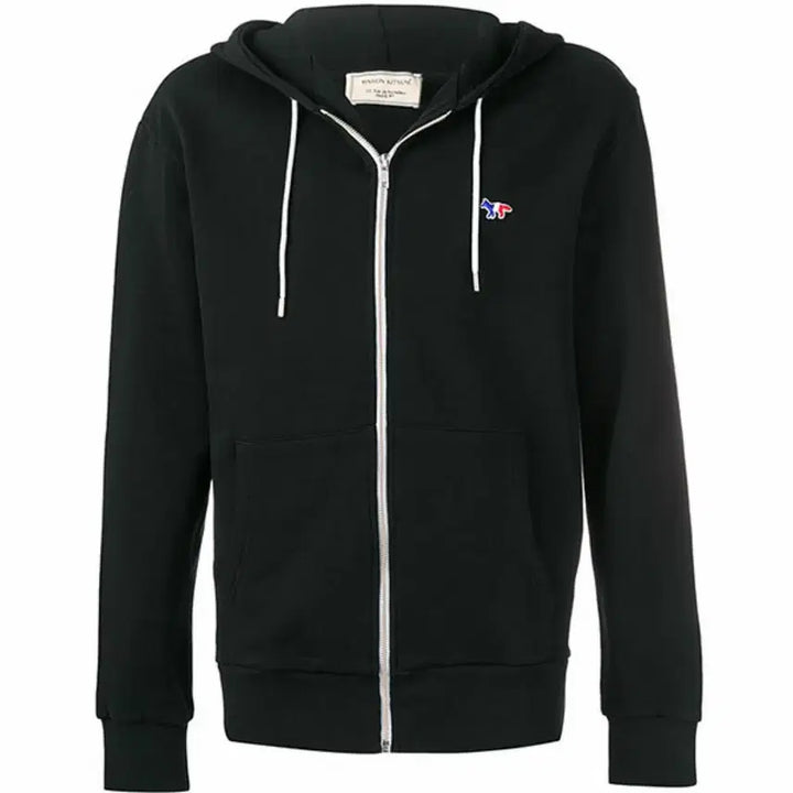 [BUNJANG] Maison Kitsune Tricolor Fox Hooded Zip-up XL / 메종키츠네 트리컬러 폭스 후드집업 XL