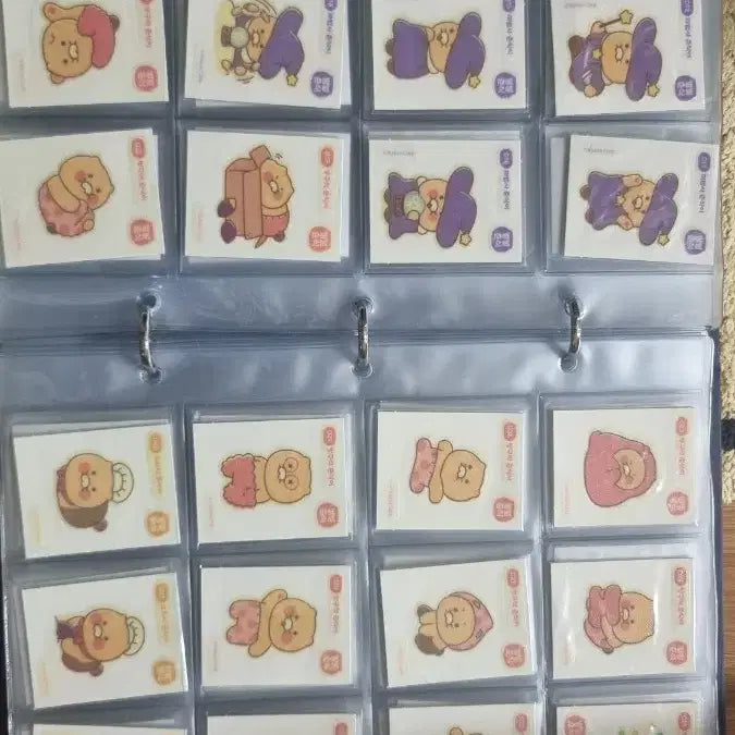 [SOLD OUT] 별별춘식이 띠부띠부씰 전종 팔아요