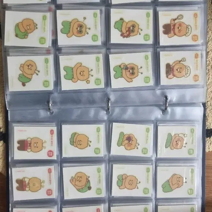 [SOLD OUT] 별별춘식이 띠부띠부씰 전종 팔아요
