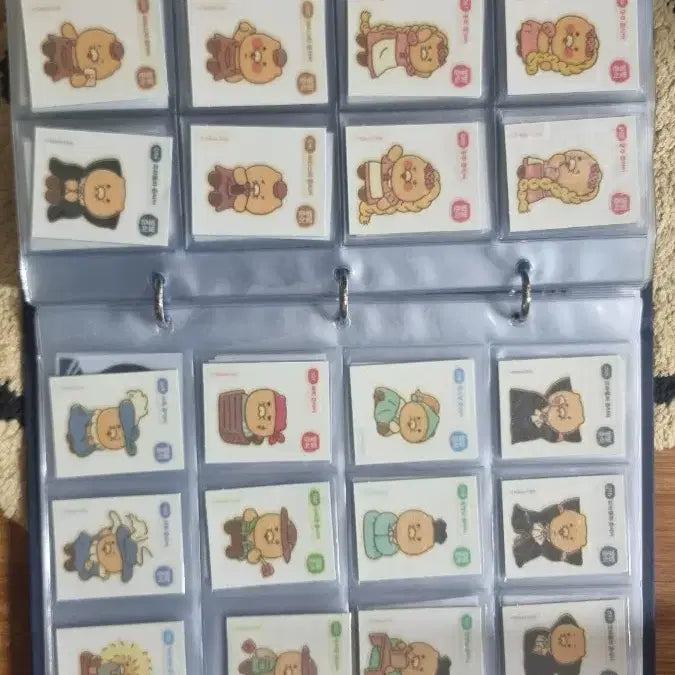[SOLD OUT] 별별춘식이 띠부띠부씰 전종 팔아요