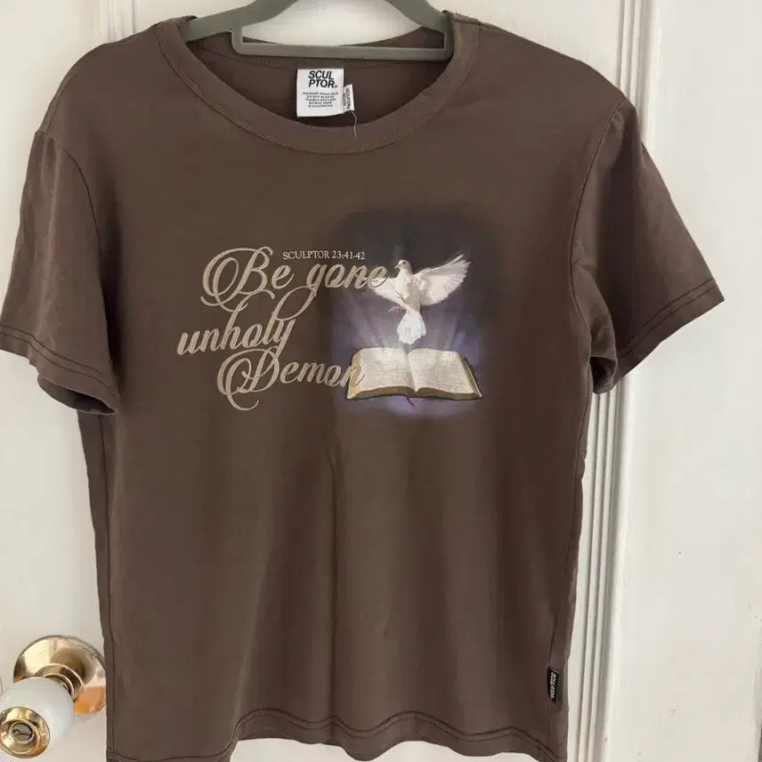 [SOLD OUT] 스컬프터 세미 크롭 반팔티