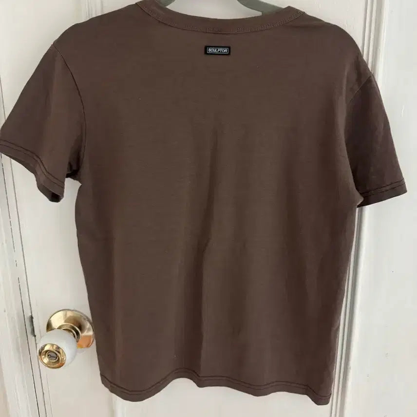 [SOLD OUT] 스컬프터 세미 크롭 반팔티