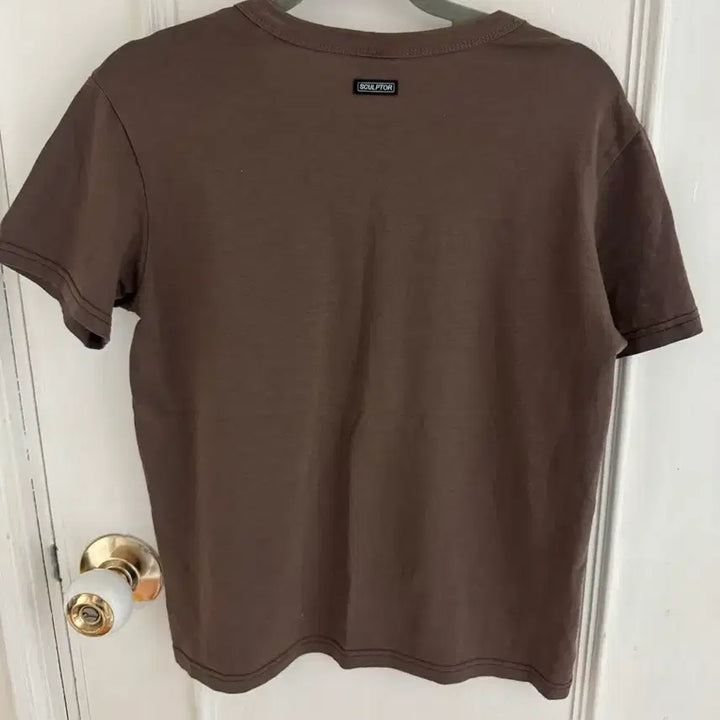 [SOLD OUT] 스컬프터 세미 크롭 반팔티