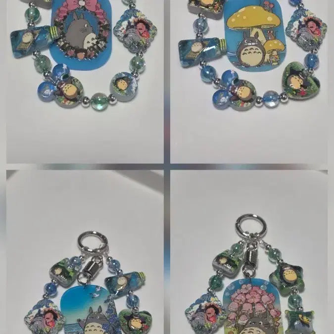 [SOLD OUT] 토토로 야광 비즈 키링 (개당 5000