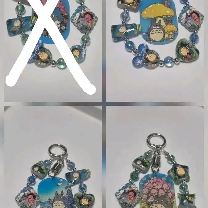 [SOLD OUT] 토토로 야광 비즈 키링 (개당 5000