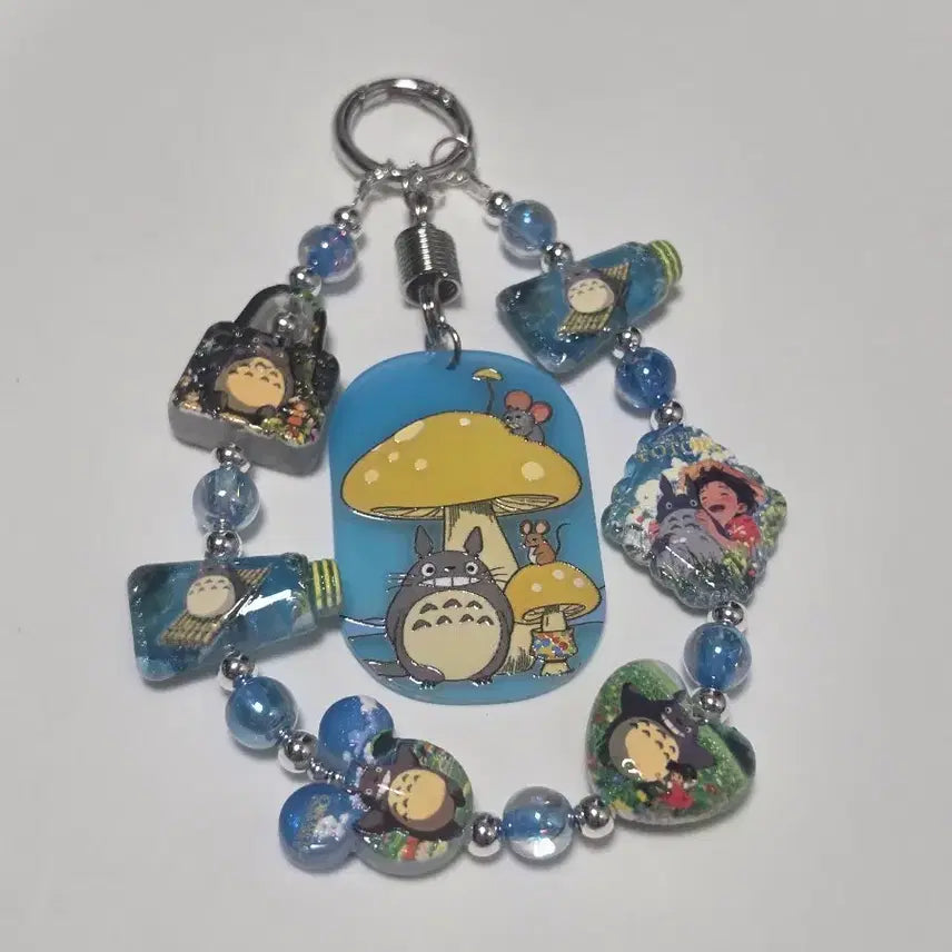 [SOLD OUT] 토토로 야광 비즈 키링 (개당 5000