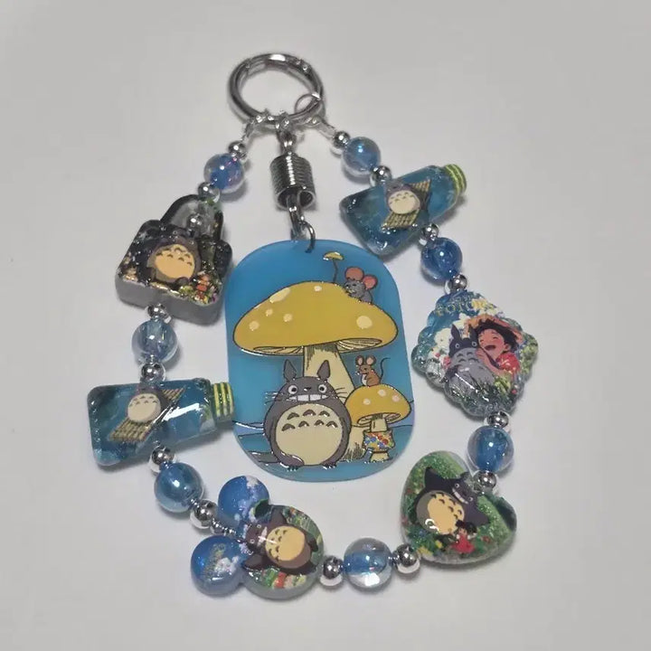 [SOLD OUT] 토토로 야광 비즈 키링 (개당 5000