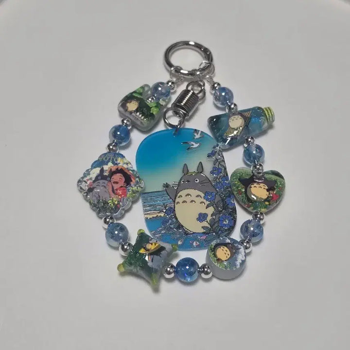 [SOLD OUT] 토토로 야광 비즈 키링 (개당 5000
