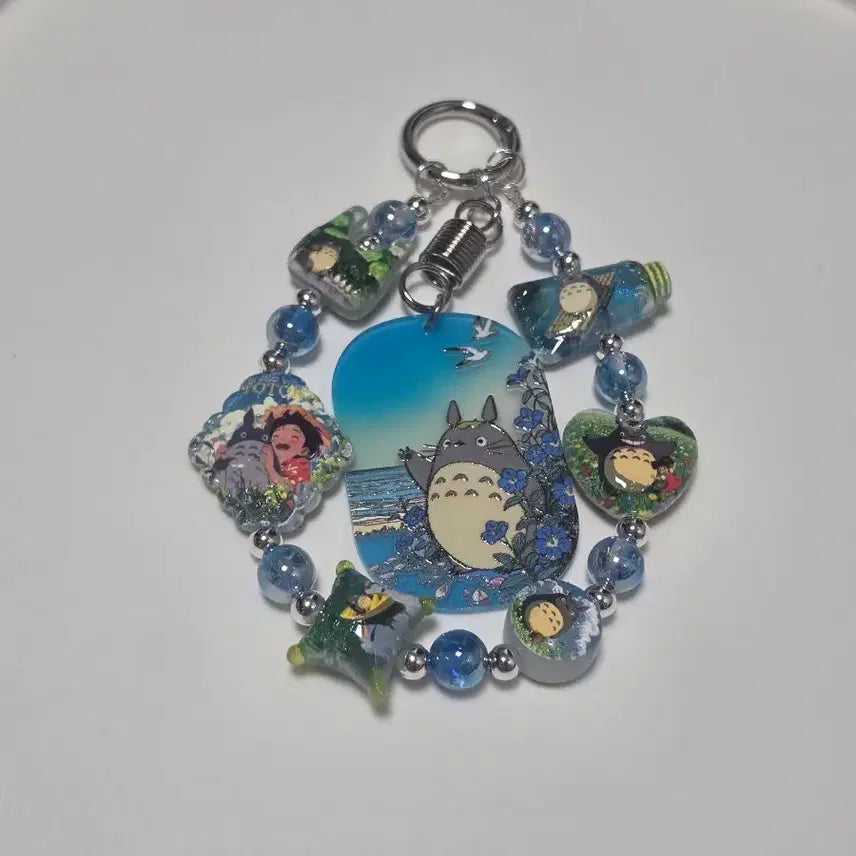 [SOLD OUT] 토토로 야광 비즈 키링 (개당 5000