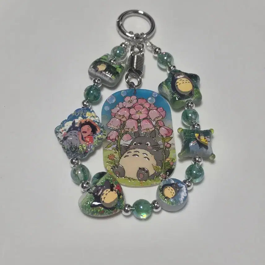 [SOLD OUT] 토토로 야광 비즈 키링 (개당 5000