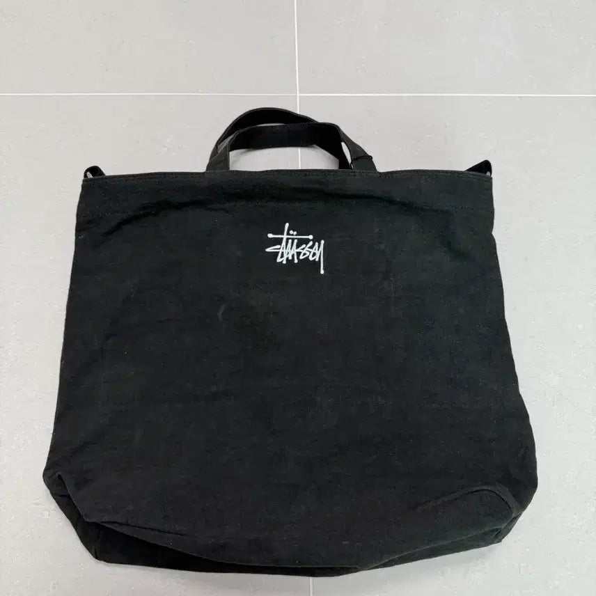 [BUNJANG] Stussy Canvas Body Cross Bag Tote Bag / 스투시 가방 캔버스 바디크로스백 토트백 새상품