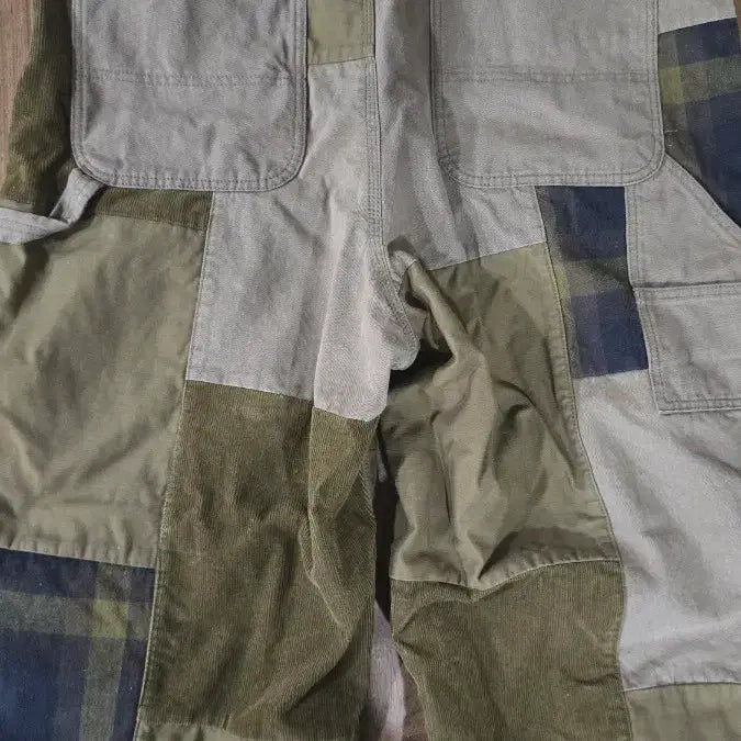 [BUNJANG] Comme des Garcons Patchwork Carpenter Pants / [새상품] 꼼데가르송 패치워크 카펜더 바지