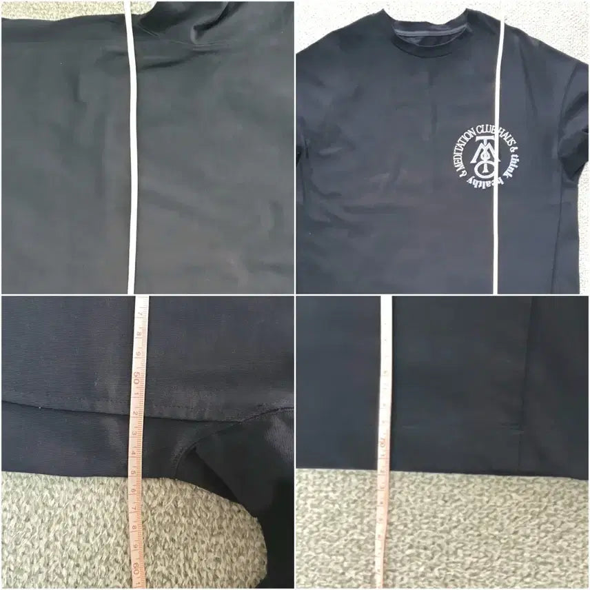 [BUNJANG] Time Homme Cotton Black T-shirt / 타임옴므 반팔 티셔츠 판매해요