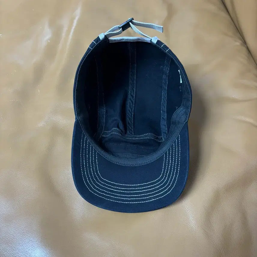 [BUNJANG] Supreme Camp Cap 22SS Two-Tone Twill Black Hat / 슈프림 캠프캡 모자 박스로고 22ss 투톤 트윌 블랙
