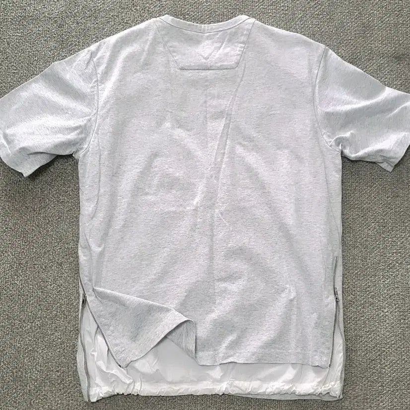 [SOLD OUT] 준지 반팔 지퍼 스트링 반팔 순면티셔츠 판매해요