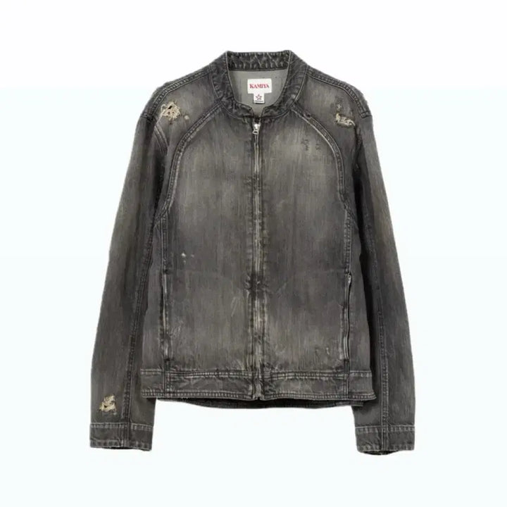 [BUNJANG] KAMIYA Denim Biker Jacket / [새상품] KAMIYA 카미야 데님 바이커 자켓