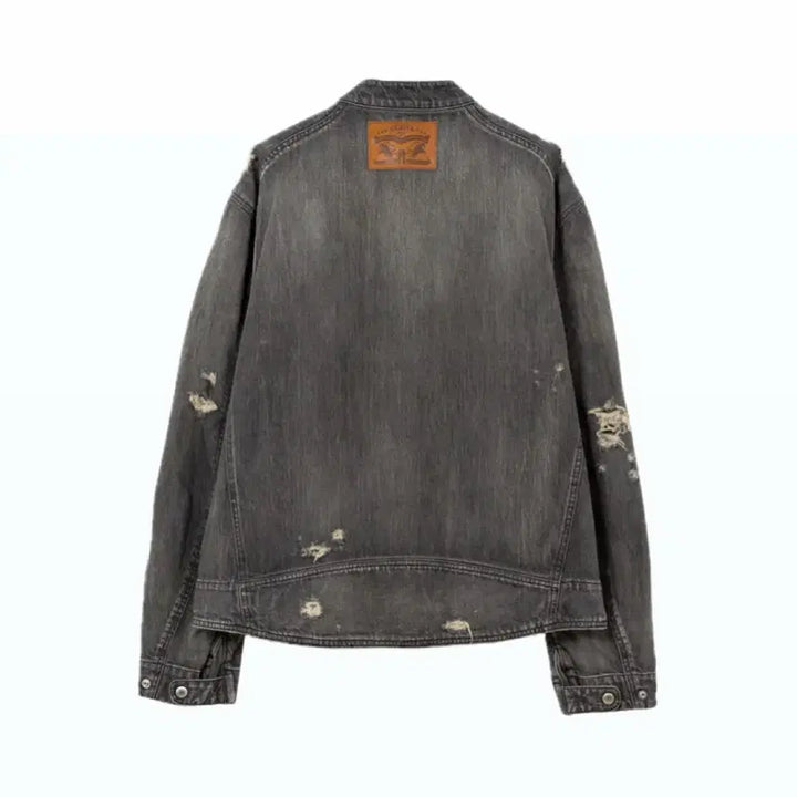 [BUNJANG] KAMIYA Denim Biker Jacket / [새상품] KAMIYA 카미야 데님 바이커 자켓