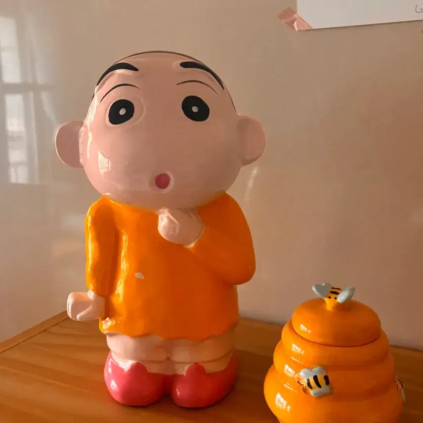 [BUNJANG] Ceramic Honey Pot Candle Holder / 고전문구 꿀단지 도자기 세라믹 보관함 소품함