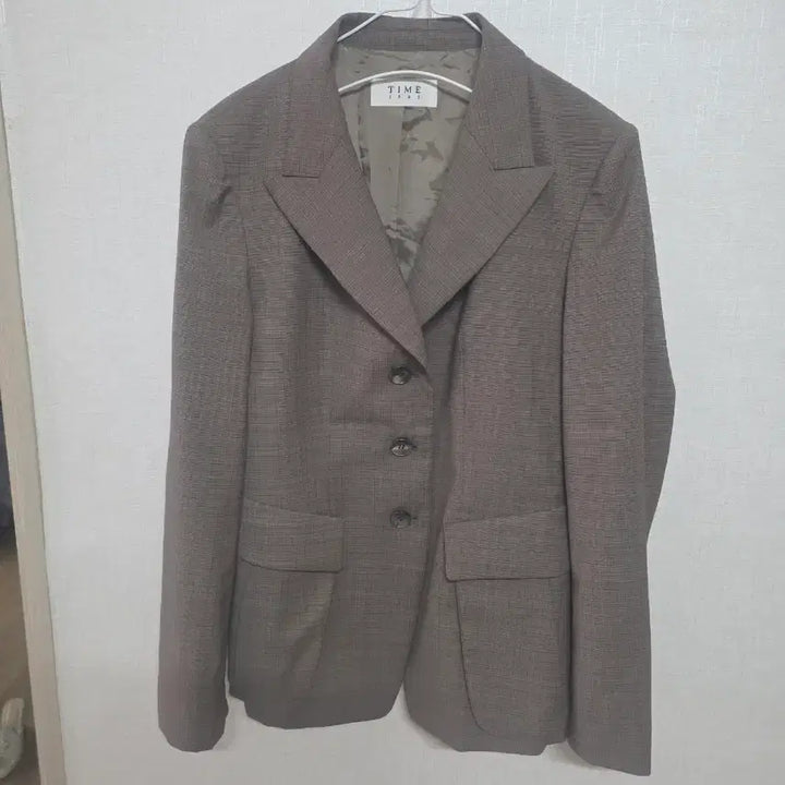 [BUNJANG] TIME Check Pattern Jacket / 타임 TIME 체크 패턴 자켓