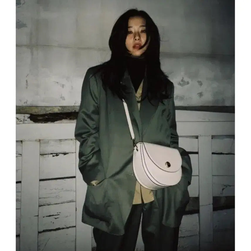 [SOLD OUT] 차정원 슬기 착용) 이네스 조이백 20SS 새들백 소라색