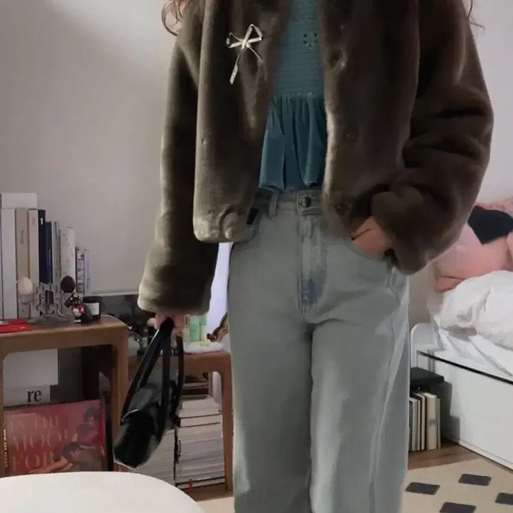 [BUNJANG] Eumkim Signature Semi Wide Denim / 새상품)으음키임 시그니쳐 세미 와이드 데님