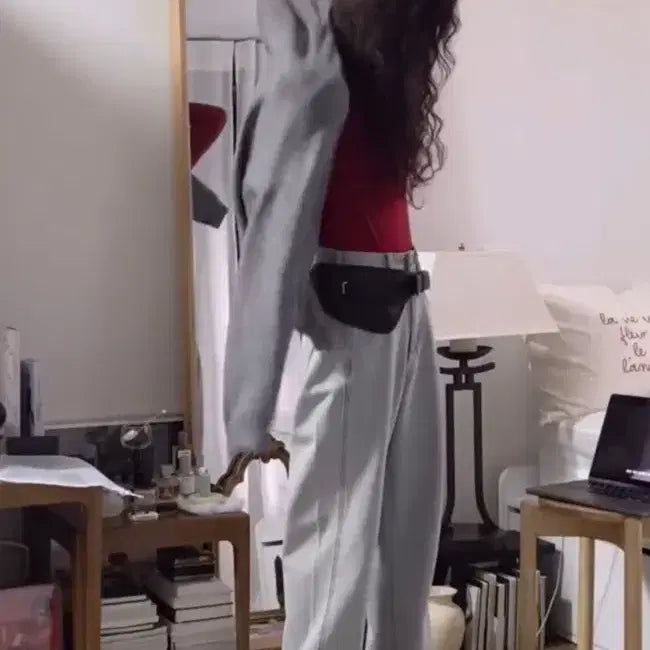 [BUNJANG] Eumkim Signature Semi Wide Denim / 새상품)으음키임 시그니쳐 세미 와이드 데님