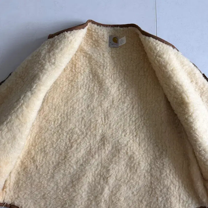 [BUNJANG] Carhartt 90s Sherpa Vest XL / 90s 칼하트 6SV 쉐르파 베스트 XL 유니온메이드