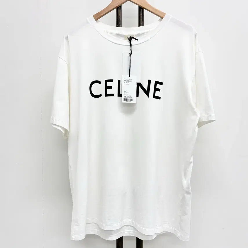 [BUNJANG] Celine Loose Print T-shirt / [L]셀린느 루즈 프린트 반팔티