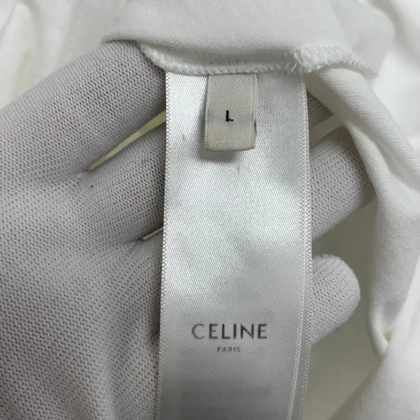 [BUNJANG] Celine Loose Print T-shirt / [L]셀린느 루즈 프린트 반팔티