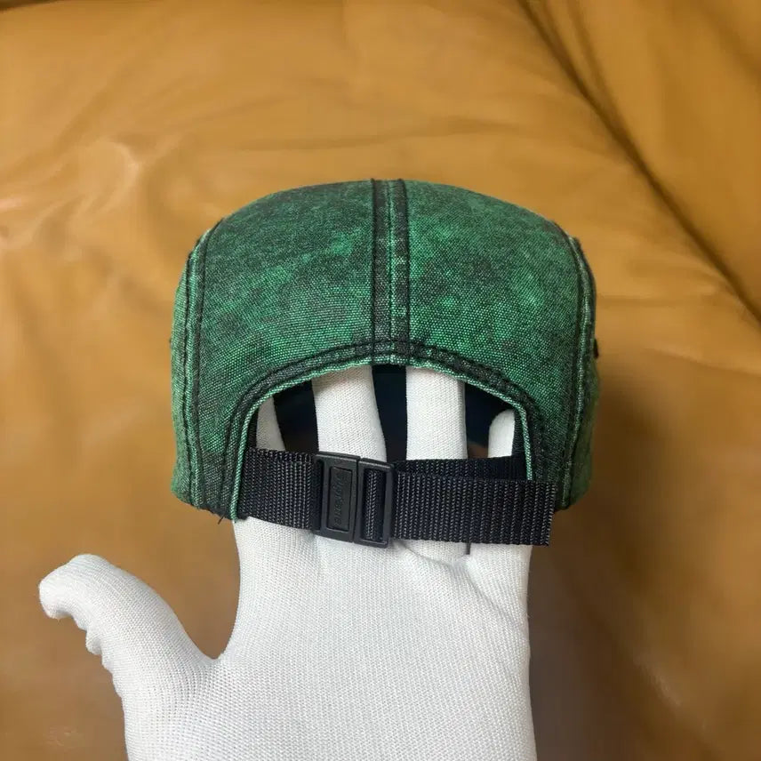 [BUNJANG] Supreme Camp Cap Cordura Washed Dark Green Hat / 슈프림 캠프캡 모자 박스로고 코듀라 워시드 다크 그린