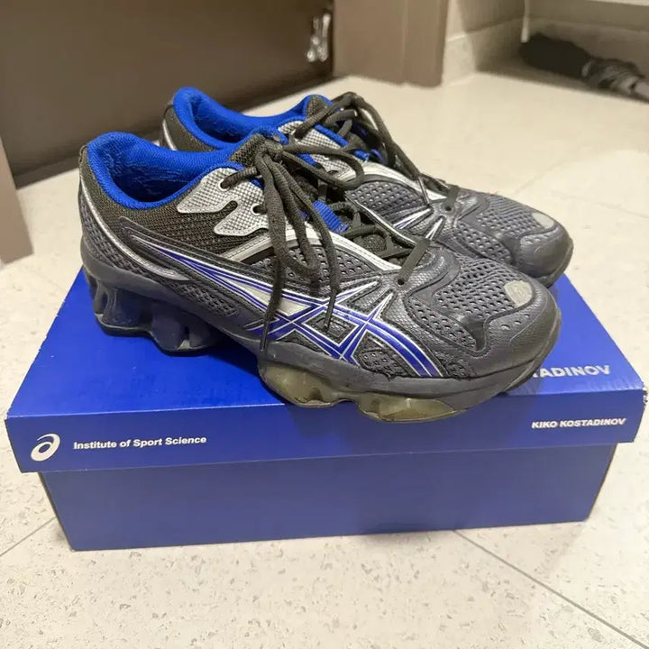 [BUNJANG] ASICS x Kiko Kostadinov GEL-Quantum Zhanchi Dark Grey Sneakers (280) / 최저가 아식스 키코 코스타디노브 젤 퀀텀 지엔치아 다크그레이 [280]