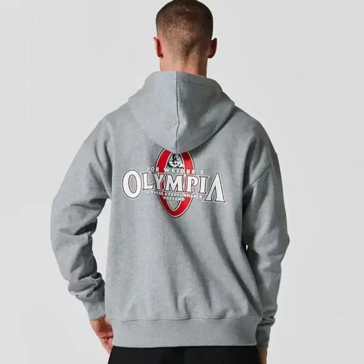 [BUNJANG] Mula Olympia Grey Hooded Zip-up L / 뮬라 올림피아 그레이 후드집업 L (새제품)