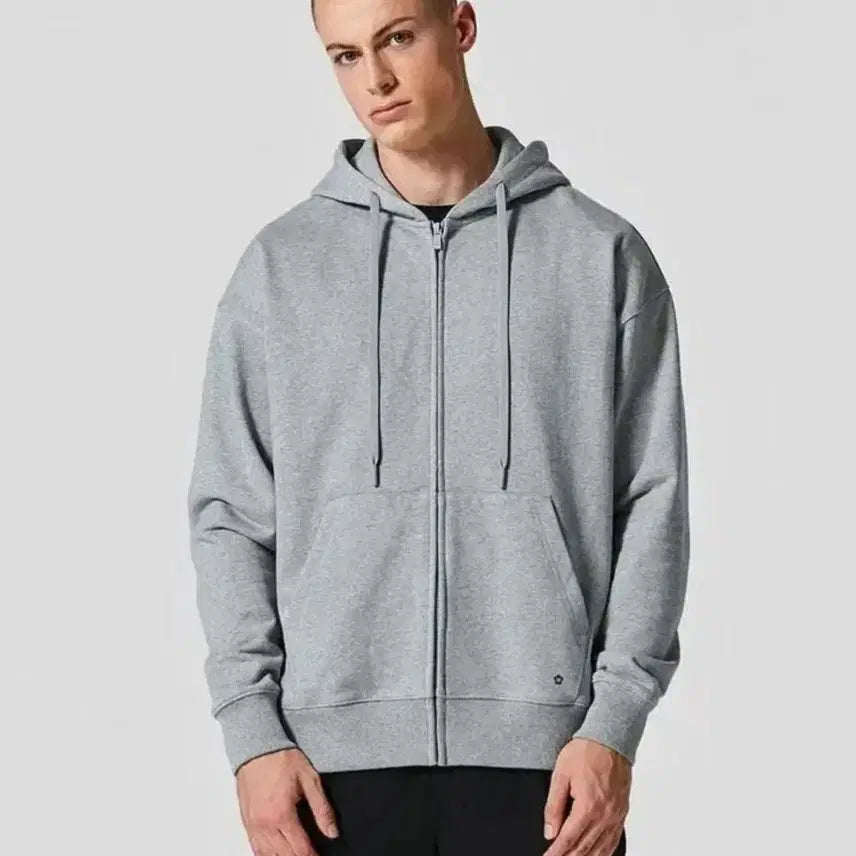 [BUNJANG] Mula Olympia Grey Hooded Zip-up L / 뮬라 올림피아 그레이 후드집업 L (새제품)