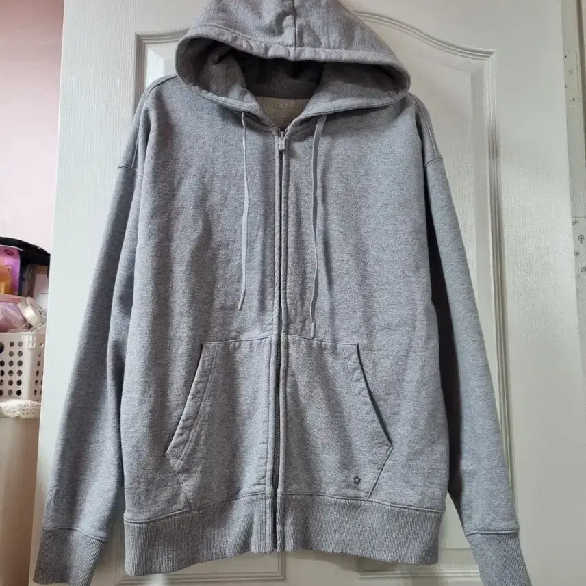 [BUNJANG] Mula Olympia Grey Hooded Zip-up L / 뮬라 올림피아 그레이 후드집업 L (새제품)