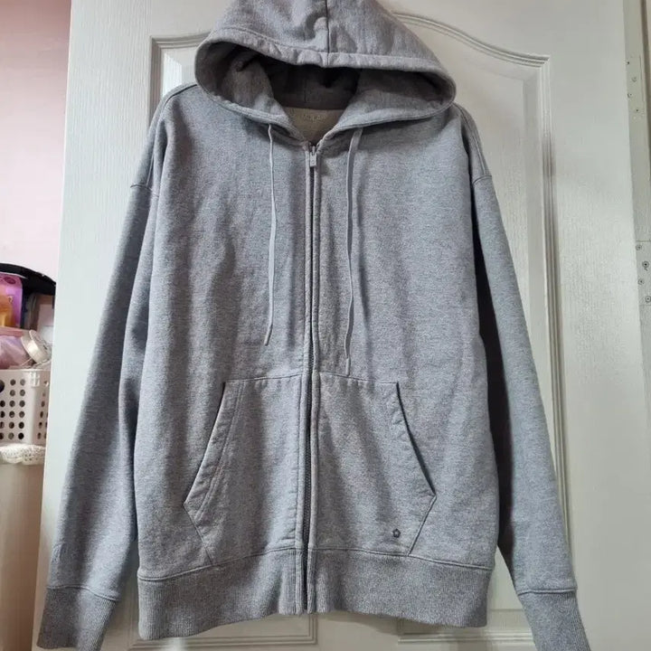 [BUNJANG] Mula Olympia Grey Hooded Zip-up L / 뮬라 올림피아 그레이 후드집업 L (새제품)