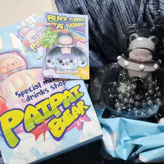 [BUNJANG] Haywon Pai Pai Bear Special Mix Drink Shop Midnight Blackcurrant Figure / [해이원] 파이파이 베어 스페셜 믹스 드링크 샵_미드나이트 블랙커런트