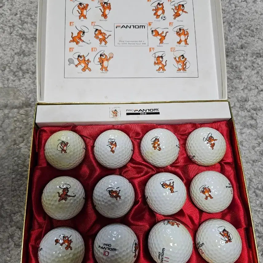 [BUNJANG] FANTOM Golf Balls 12-Piece Set (New) / FANTOM 골프공 12구 세트 (새제품)