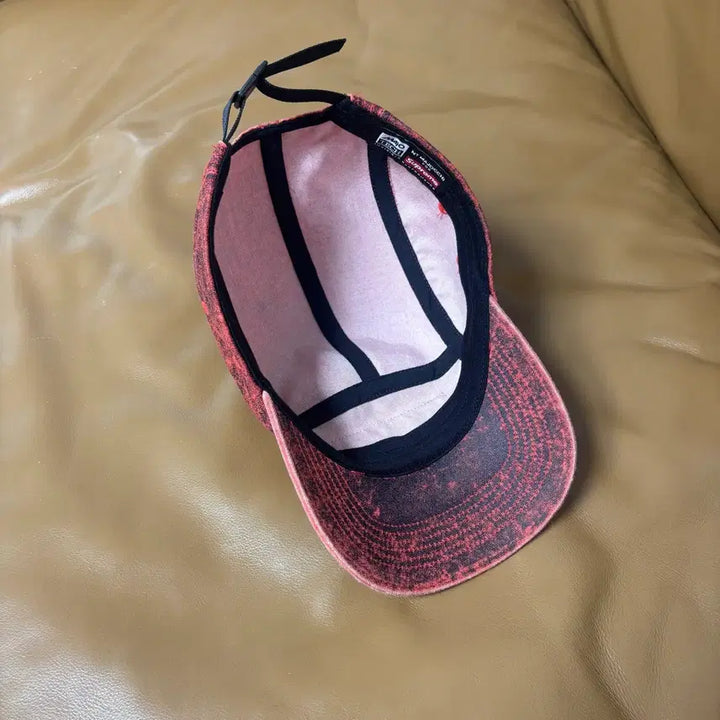 [SOLD OUT] 슈프림 캠프캡 모자 박스로고 코듀라 워시드 코랄 레드