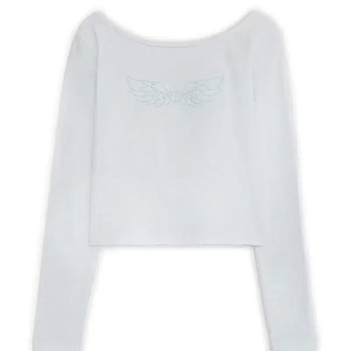 [BUNJANG] Hug Your Skin Angel Wing Top T-shirt White / 허그유어스킨 엔젤 윙 탑 티셔츠 화이트 새상품