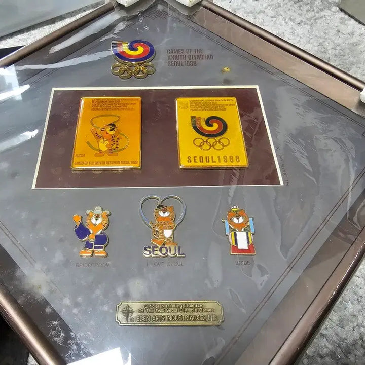 [BUNJANG] 1988 Seoul Olympics Hodori Badge Set / 1988 서울 올림픽 호돌이 뱃지 세트