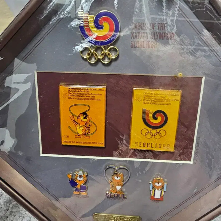 [BUNJANG] 1988 Seoul Olympics Hodori Badge Set / 1988 서울 올림픽 호돌이 뱃지 세트