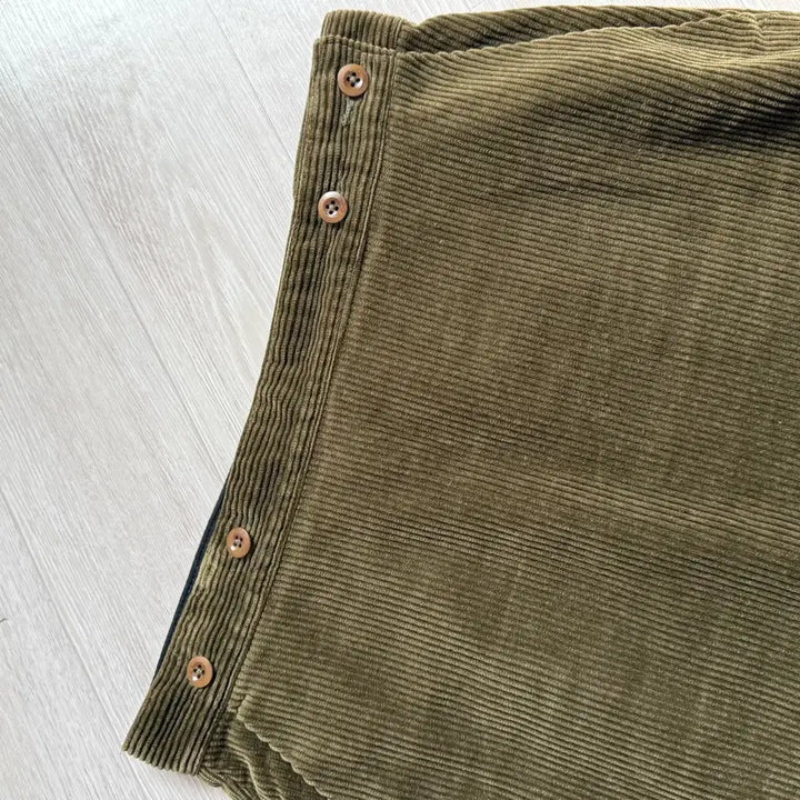 [BUNJANG] MHL Corduroy Skirt Olive / MHL 코듀로이 스커트 M 올리브